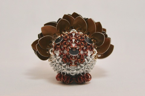 *Hedgehog - Plush Chainmaille Animal